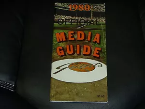 1980 SAN FRANCISCO GIANTS STAMPA GUIDA MEDIA EX-MINT - Foto 1 di 1