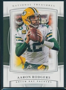 Aaron Rodgers 2019 National Treasures 1/99 - Picture 1 of 2