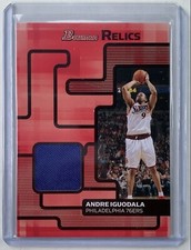 2007-08 Bowman Draft Picks & Stars Relics #BR-AIG Andre Iguodala Jersey Relic
