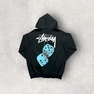 Stussy Blue Dice Oversized Hoodie Medium - Bild 1 von 5