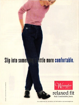 Wrangler Relaxed Fit Jeans - Slip into Something a Little More Comfortable Ad - Image 1 of 4