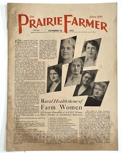The Prairie Farmer Newspaper - Dec. 18, 1937 Vintage - Picture 1 of 2