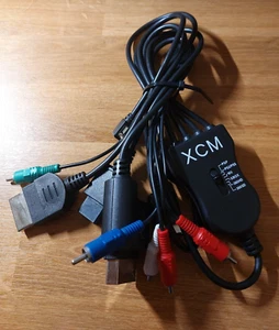 XCM MULTI-CONSOLE COMPONENT CABLE V3 FOR PS2/PS3/WII/XBOX/360/PSP SLI - Imagen 1 de 2