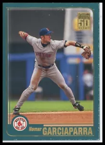 2001 Topps #665 Nomar Garciaparra Boston Red Sox - Imagen 1 de 1