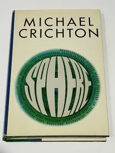Sphere by Michael Crichton (1987, Hardcover) B.C.E. - Foto 1 di 3