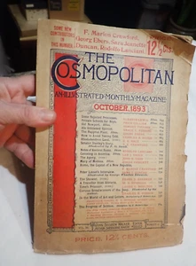 The Cosmopolitan Magazine September 1893 Columbian Exposition World's Fair - Picture 1 of 7