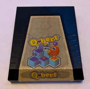 Qbert for Colecovision Parker Brothers Vintage Game Cleaned & Tested Works - Picture 1 of 4