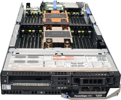 Blade DELL PowerEdge FC630 senza CPU 0 RAM QLogic 57840S10GB Quad-Port DC SDCard - Immagine 1 di 4