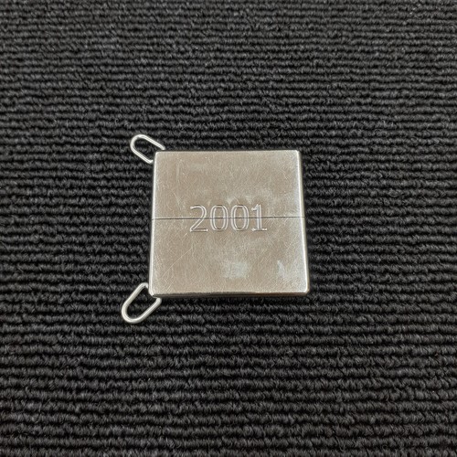 HERMÈS Ciondolo Collana Hermes Symbol Choker 2001 Top Tono Argento Ottone Solo Top