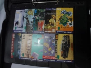 10 x Vintage Telecom & Telstra Phone card Phonecards RARE Lot 6 - Picture 1 of 2