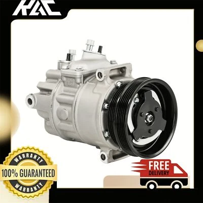 Compresor de aire acondicionado KAC reacondicionado 198567 para Volkswagen Passat 2012-2014 Foto 1 de 4