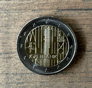 Slowenien 2 Euro 2022 Gedenkmünze Joze Plecnik Unc. - Bild 1 von 2