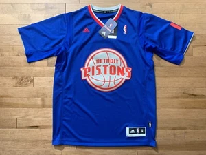 Ärmel Greg Monroe Herren M Detroit Pistons Adidas Swingman Blau NBA Trikot - Bild 1 von 9