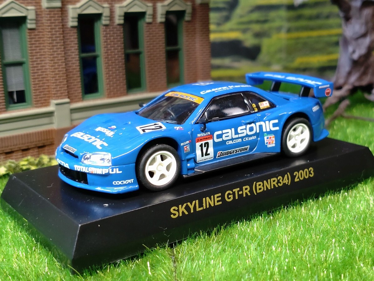 Kyosho 1/64 Calsonic Minicar Collection Nissan R92cp #1 1992 for