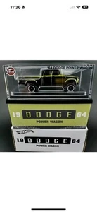 2024 RLC Hot Wheels Collectors 1964 W200 Dodge Power Wagon Green - Picture 1 of 1