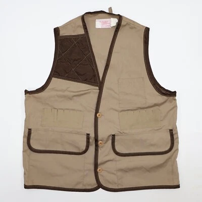 Vintage SAFTBAK Best Hunting Skeet Vest Endorsed by Jim Catfish Hunter USA Large - Image 1 of 4