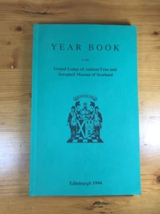 Year Book Of The Grand Lodge Of Ancient Free And Accepted Masons Scotland 1994 - Picture 1 of 7