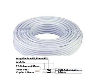 30 Meter Hochwertiges SAT-Koax-Kabel Koaxialkabel - Bild 1 von 1