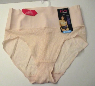 Calzoncillo para mujer Maidenform formas control firme, rosa talla grande 2XL Foto 1 de 3