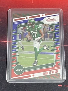 Garrett Wilson 2024 Panini Absolute Holiday Exclusive Red Blue New York Jets #83 - Bild 1 von 2
