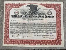 Vintage superior california