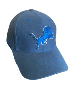 Gorra de béisbol ajustable de los Detroit Lions de la NFL azul - Imagen 1 de 3