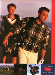 1997 PRINT AD - BUGLE BOY CLOTHING FASHION GOLF APPAREL GOLF CLOTHING AD - Picture 1 of 1