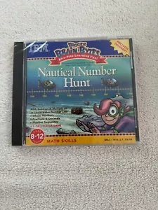 Bigger Brain Bytes Nautical Number Hunt IBM CD-Rom Educational Learning PC Game - Picture 1 of 2