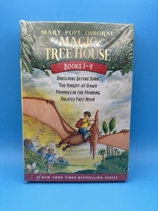 Magic Tree House Books 1-4 Box Set by Mary Pope Osborn - New Sealed - Imagen 1 de 4