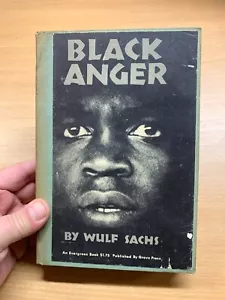 *RARO* 1947 "BLACK ANGER" WULF SACKS 1ª EDIZIONE USA LIBRO RILEGATO (P4) - Picture 1 of 16