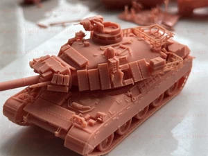 3d Printed 1/72 AMX-30B2 Main Battle Tank Unpainted Kit - Picture 1 of 9
