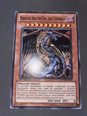 CARTE YU-GI-OH! DRAGON ARC EN CIEL DES TENEBRES RYMP-FR099 EXCELLENT ETAT - Photo 1/2