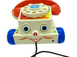 Fisher Price Chatter Telefono Pull Telefono Giocattolo 2009 - Foto 1 di 8