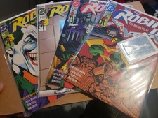 Robin II: The Jokers Wild #1-3 set of 4 books DC 1991 Holograms