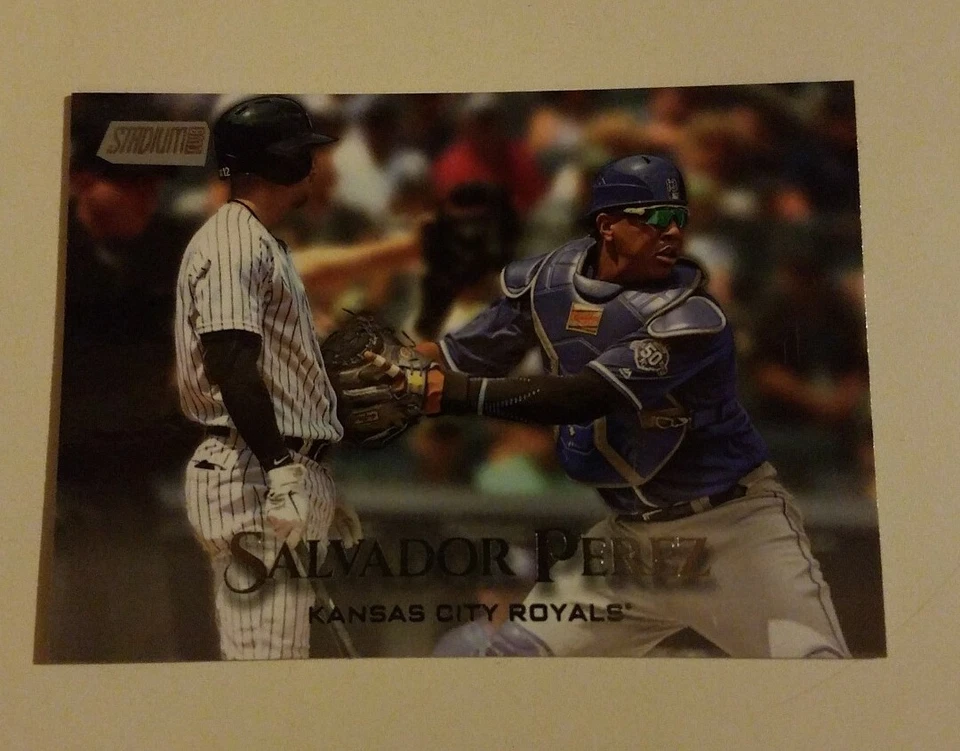 2019 Topps Stadium Club Salvador Perez #198 Kansas City Royals - Image 1 of 1