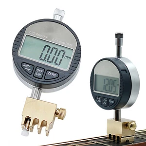 Medidor ranurado de tuerca digital guitarra eléctrica/acústica cuerda espaciado regla altura - Imagen 1 de 18