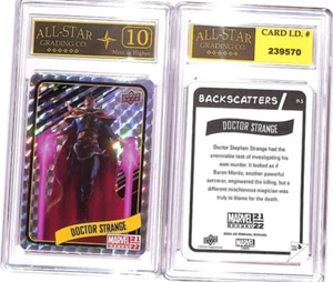 2021-22 Upper Deck Marvel Annual Backscatters Doctor Strange #B3 #O - Picture 1 of 1