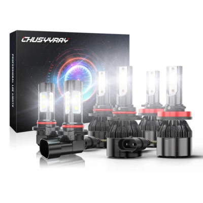 Faros LED altos y bajos y antiniebla para Toyota 4Runner 2006 2007 2008 2009 Foto 1 de 4