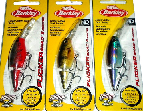 Berkley Flicker Shad Jointed Crankbait Snodato 50 mm