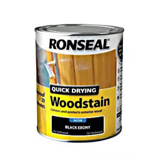 RONSEAL Quick Drying Wood Stain SATIN - All Colours Available
