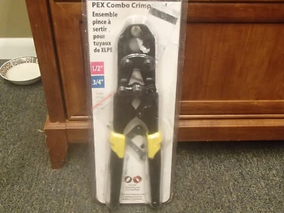 Combo herramienta de crimpado Apollo Pex, 1/2" 3/4" # 334-794 Foto 1 de 4