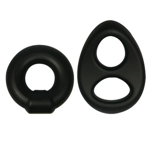 Soft Stretchy Silicone Ring Erection Enhancer Penis Prolong Delay Impotence aid - Picture 1 of 10