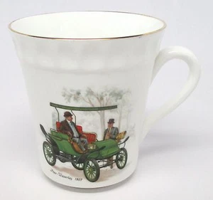 Pope-Waverly 1907 Auto Car CRS132 Crown Staffordshire Snack Cup / Mug England - Picture 1 of 12