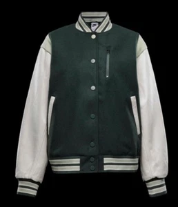Nike Women’s Sportswear Classic Oversized Destroyer Jacket Sz. L NEW FN3672-388 - Picture 1 of 10