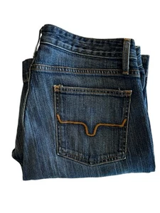 Kimes Ranch Jeans Jennifer Damen Gr. 14/30 hoher Bund, Schlaghosensaum - Bild 1 von 8