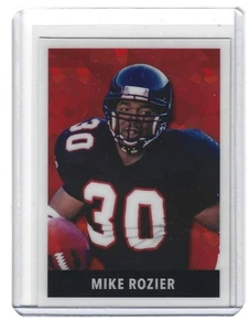 2024 Hoja Colectivo Mike Rozier Cristal Rojo 1/1 Sin Firmar Prueba de Preproducción - Imagen 1 de 2