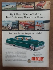 Ford Motor Co 1953 Mercury Car Unified Design Balanced 1953 Oldtimer Printanzeige - Bild 1 von 1