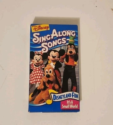 Disneys Sing Along Songs - Disneyland Fun: Its a Small World (VHS, 1993) - Image 1 of 4