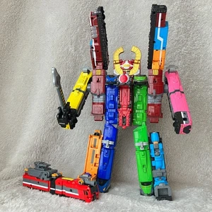 BANDAI Japan DX Megazord Power Rangers Super Sentai Toqger Cho Toq oh FireRessha - Foto 1 di 13