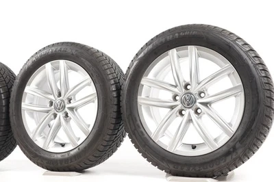 VW Golf 7 VII Winterkompletträder 16 Zoll 5G0601025CS Hita Winter Räder 205/55 - Bild 1 von 4